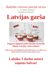 Konkurss Latvijas garša